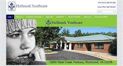 Desktop Screenshot of hallmarkyouthcare.org